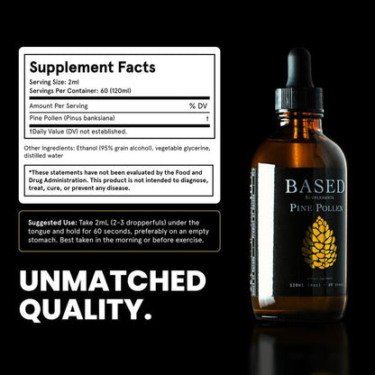 Pine Pollen Testosterone Support - 120ml