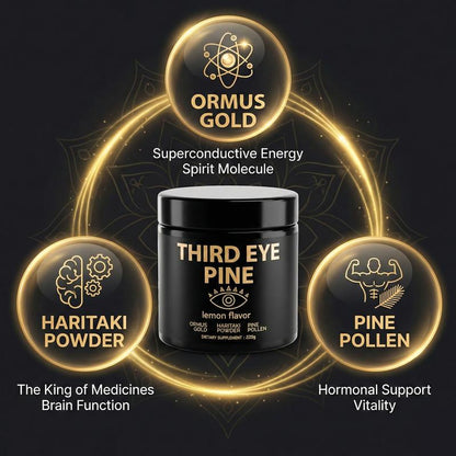 Third Eye Pine, Spiritual Clarity & Wellness Supplement - 220g