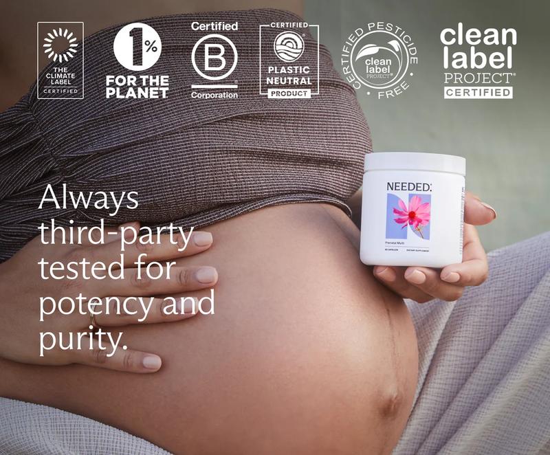 Prenatal Multivitamin With Methylated Folate - 90 Capsule