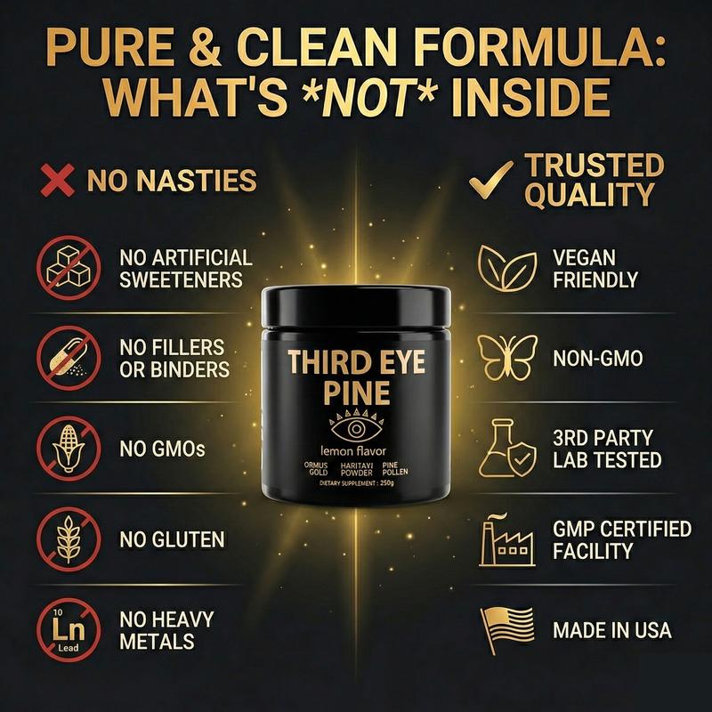Third Eye Pine, Spiritual Clarity & Wellness Supplement - 220g