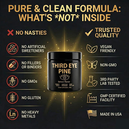 Third Eye Pine, Spiritual Clarity & Wellness Supplement - 220g