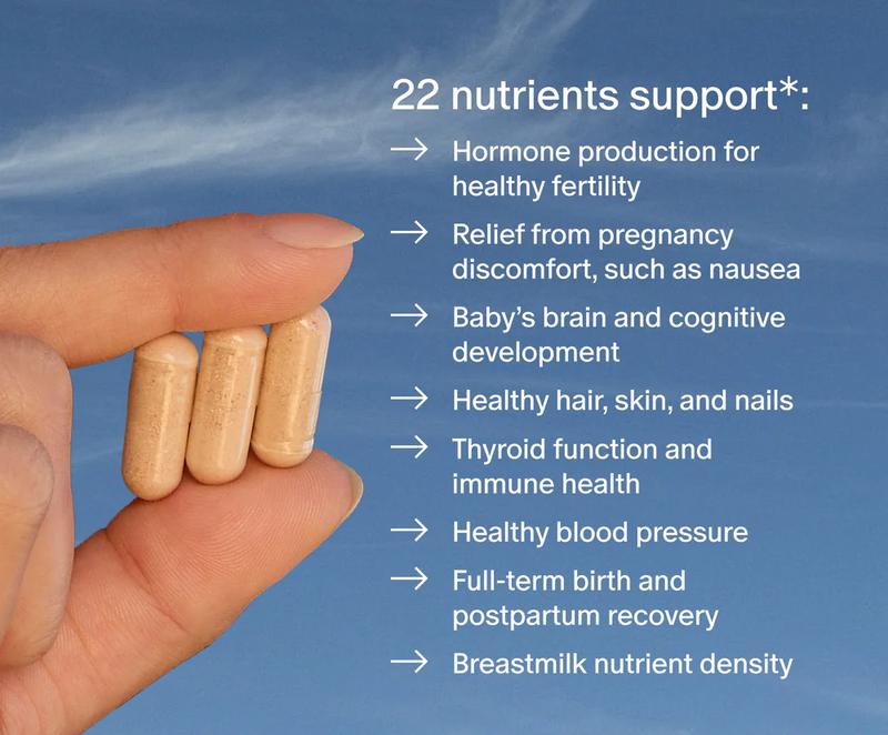 Prenatal Multivitamin With Methylated Folate - 90 Capsule